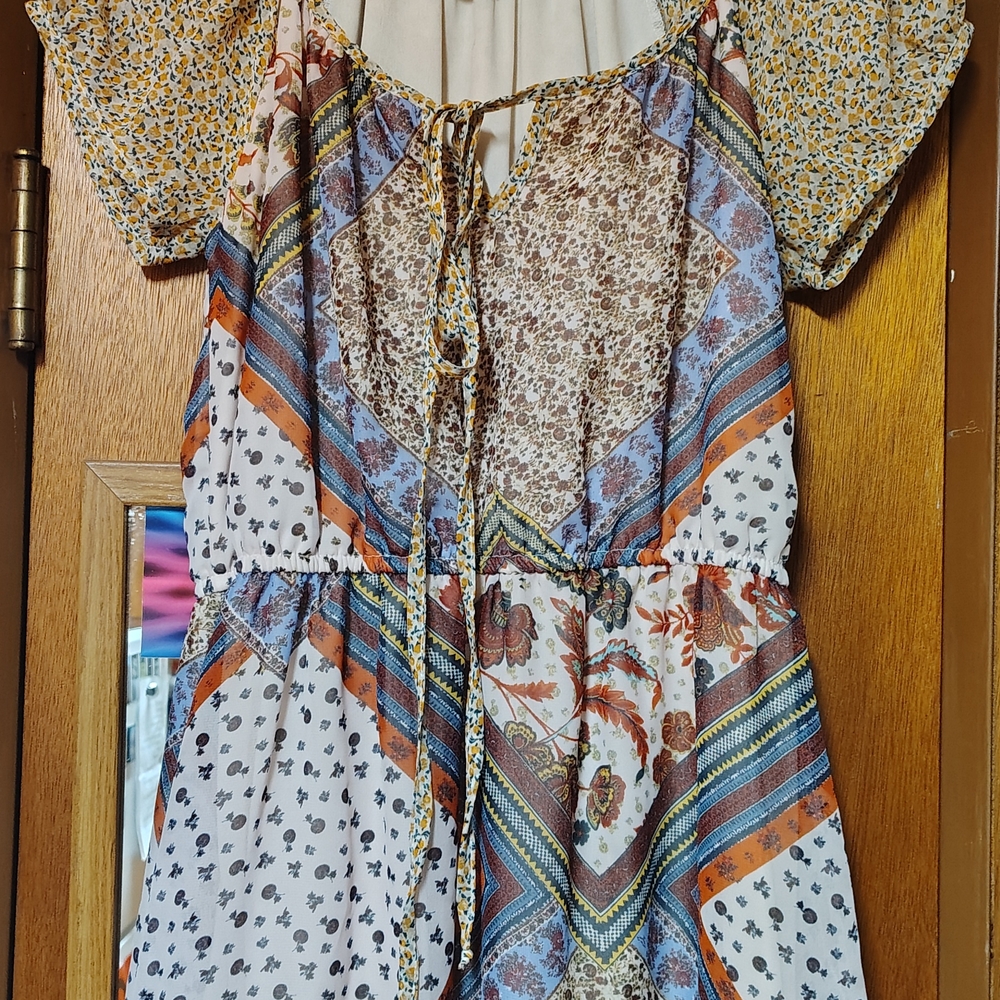 Rue21 Multicolor Boho Dress